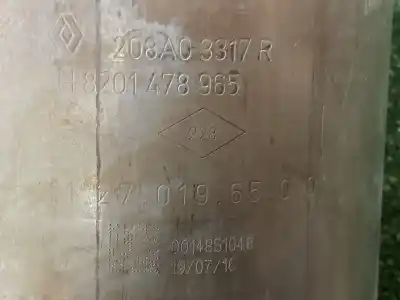 Peça sobressalente para automóvel em segunda mão catalisador / filtro de particulas por dacia sandero 1.5 dci diesel fap cat referências oem iam 208a03317r 0014851048 8201478965