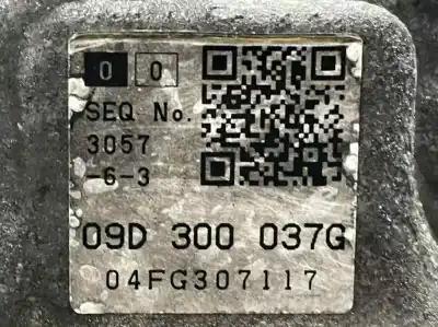 Second-hand car spare part gearbox for porsche cayenne (typ 9pa) 4.5 v8 cat oem iam references has 95530001127 09d3000373g