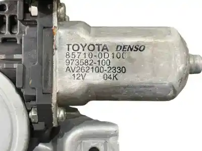 Peça sobressalente para automóvel em segunda mão elevador de vidros traseiro esquerdo por toyota auris sol referências oem iam 857100d100 973582100 6984002240