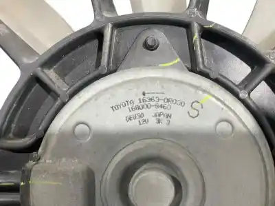 Peça sobressalente para automóvel em segunda mão termoventilador elétrico por toyota auris sol referências oem iam 163630r030 163610r020 163630r020