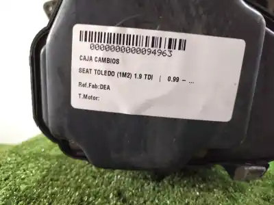 Pezzo di ricambio per auto di seconda mano riduttore per seat toledo (1m2) motor 1.9 ltr. - 81 kw tdi riferimenti oem iam dea  