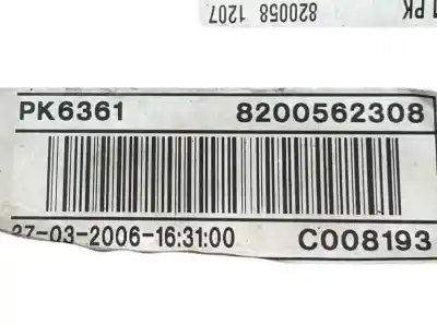 Автозапчасти б/у коробка передач за renault espace iv (jk0) grand espace expression ссылки oem iam pk6361 7701478256 7701476541