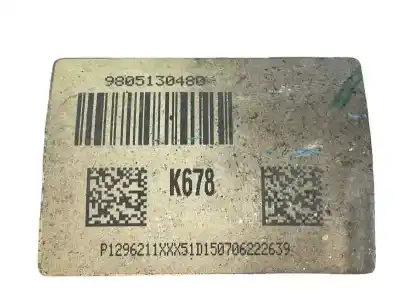 Автозапчастина б/у фільтр часток для citroen c4 picasso 1.6 blue-hdi fap посилання на oem iam 9805130480 9823467180 k678