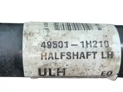 Second-hand car spare part front left transmission for kia cee´d 1.6 crdi cat oem iam references 495011h210  49501-1h210