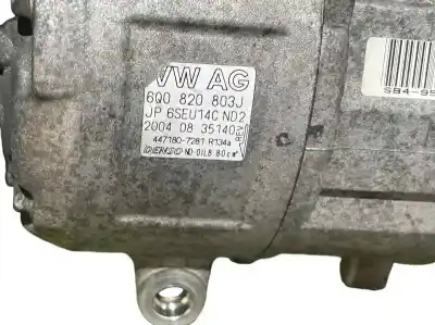 Автозапчастина б/у компресор кондиционера для seat ibiza (6l1) 1.9 tdi посилання на oem iam 6q0820803j 4471807281 6q0820808f
