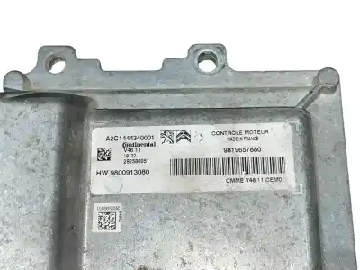 Peça sobressalente para automóvel em segunda mão centralina de motor uce por citroen c3 live referências oem iam 9819657880 9800913080 a2c1444340001