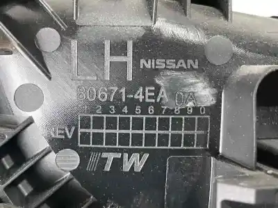 İkinci el araba yedek parçası sol arka iç kulp için nissan pulsar (c13) 1.2 16v cat oem iam referansları 806714ea0a 806714ea1a 80671-4ea0a