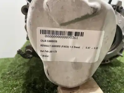 Pièce détachée automobile d'occasion boîte de vitesses pour renault kangoo (f/kc0) 1.9 diesel références oem iam jb1173  