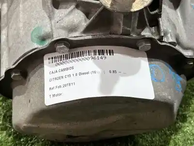Автозапчасти б/у коробка передач за citroen c15 1.8 diesel (161) ссылки oem iam 20te11  