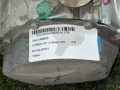 Автозапчасти б/у коробка передач за citroen c15 1.8 diesel (161) ссылки oem iam 20te11  