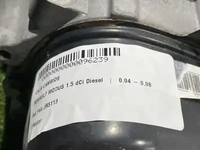 Pezzo di ricambio per auto di seconda mano riduttore per renault modus 1.5 dci diesel riferimenti oem iam jr5113  