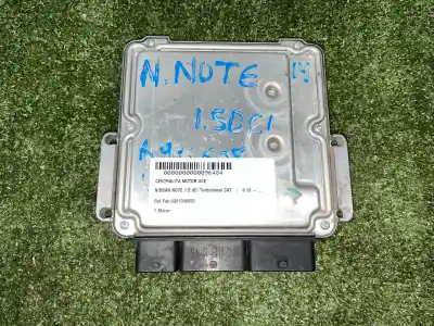 Peça sobressalente para automóvel em segunda mão centralina de motor uce por nissan note (e11e) 1.5 dci turbodiesel cat referências oem iam 0281030850  0281030850