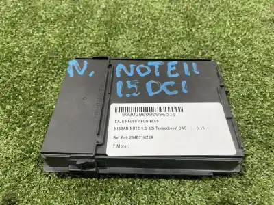 Peça sobressalente para automóvel em segunda mão caixa de fusíveis e relés por nissan note (e11e) 1.5 dci turbodiesel cat referências oem iam 284b71hz2a  284b71hz2a