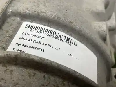 Pezzo di ricambio per auto di seconda mano riduttore per bmw x3 (e83) 3.0 24v cat riferimenti oem iam 96024842  