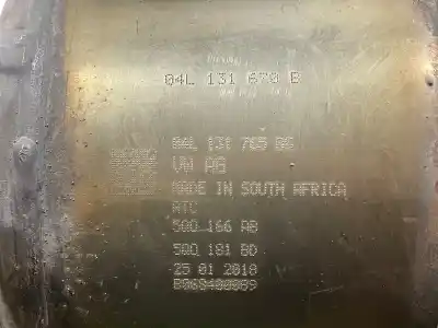 Peça sobressalente para automóvel em segunda mão catalisador / filtro de particulas por seat leon (5f1) style referências oem iam 04l131670b 5q0166ab 04l131765bs