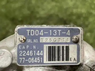 Peça sobressalente para automóvel em segunda mão turbocompresor por bmw serie 5 berlina (e39) 2.5 turbodiesel cat referências oem iam 2246144 77-06451 