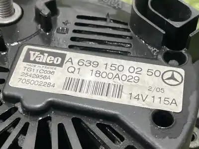 Pezzo di ricambio per auto di seconda mano alternatore per smart forfour 1.5 cdi cat riferimenti oem iam tg11c036 a6391500250 