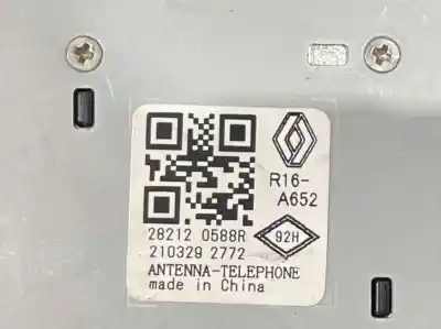 Автозапчастина б/у антена для renault clio v 1.6 e-tech hybrid cat посилання на oem iam 282120588r  282124064r