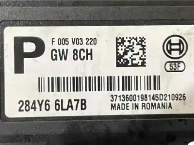 Автозапчастина б/у електронний модуль для renault clio v 1.6 e-tech hybrid cat посилання на oem iam 284y66la7b  f005v03220