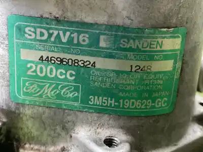 Second-hand car spare part air conditioning compressor for ford focus c-max (cap) 1.6 tdci cat oem iam references 3m5h19d629gc 1248 