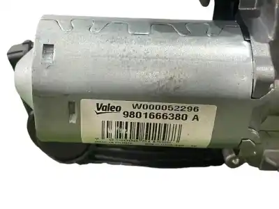 Pezzo di ricambio per auto di seconda mano motore tergicristallo posteriore per citroen c4 cactus feel riferimenti oem iam 9801666380  w000052296