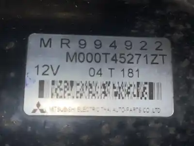 Pezzo di ricambio per auto di seconda mano motorino di avviamento per smart forfour 1.3 cat riferimenti oem iam m000t45271zt mr994922 