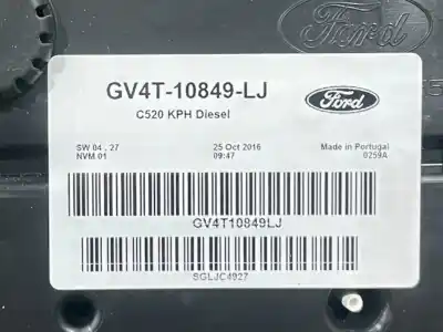 Pezzo di ricambio per auto di seconda mano pannello degli strumenti per ford kuga (cbs) titanium riferimenti oem iam gv4t10849lj gv4t10849ln 2259247