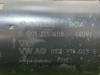 Peça sobressalente para automóvel em segunda mão motor de arranque por audi a3 (8p) 2.0 16v fsi referências oem iam 0001121408 02z911023e 
