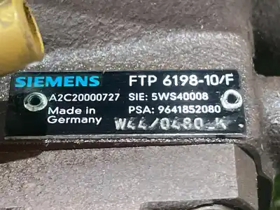 Peça sobressalente para automóvel em segunda mão bomba de injeção por ford fiesta (cbk) motor 1.4 ltr. - 50 kw tdci cat referências oem iam 5ws40008 9641852080 