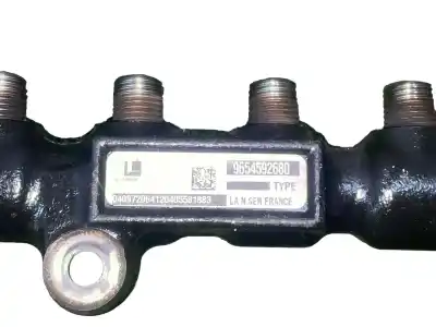 Peça sobressalente para automóvel em segunda mão régua / rampa de injetores por citroen c3 1.4 hdi satisfaction referências oem iam 9654592680  1570g2