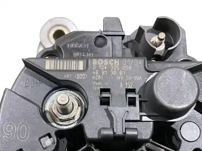 Pezzo di ricambio per auto di seconda mano alternatore per fiat stilo multi wagon (192) 1.6 16v riferimenti oem iam 46813061  0124325058