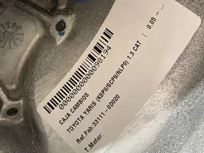 Автозапчасти б/у коробка передач за toyota yaris (ksp9/scp9/nlp9) 1.3 cat ссылки oem iam 33111-0d020  