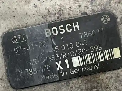 Peça sobressalente para automóvel em segunda mão bomba de injeção por bmw x3 (e83) 2.0 16v diesel cat referências oem iam 0445010045 7788670 