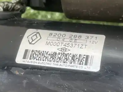Pezzo di ricambio per auto di seconda mano motorino di avviamento per renault modus 1.4 16v riferimenti oem iam m000t45371zt 8200298371 