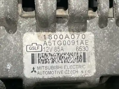 Second-hand car spare part alternator for smart forfour 1.1 cat oem iam references a5tg0091ae 1800a070 