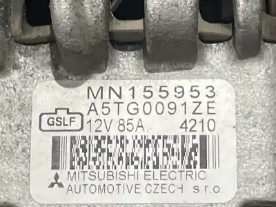 Автозапчастина б/у генератор для smart forfour 1.3 cat посилання на oem iam a5tg0091ze mm155953 