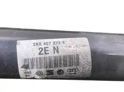 Second-hand car spare part front right transmission for volkswagen caddy ka/kb (2c) 1.6 tdi oem iam references 2k0407272e  3q0407272ab