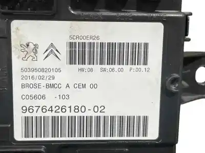 Автозапчастина б/у електронний модуль для citroen c4 picasso 1.2 12v e-thp / puretech посилання на oem iam 9676426180  1682772280 Автозапчастина б/у електронний модуль для citroen c4 picasso 1.2 12v e-thp / puretech посилання на oem iam 9676426180  1682772280