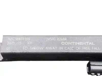 Peça sobressalente para automóvel em segunda mão módulo eletrônico por dacia duster ii 1.5 blue dci d fap referências oem iam 285908268r  a2c38859100