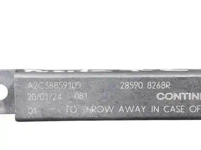 Peça sobressalente para automóvel em segunda mão módulo eletrônico por dacia duster ii 1.5 blue dci d fap referências oem iam 285908268r  a2c38859100