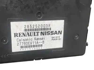 Peça sobressalente para automóvel em segunda mão módulo eletrônico por dacia duster ii 1.5 blue dci d fap referências oem iam 285252003r  27760e911a