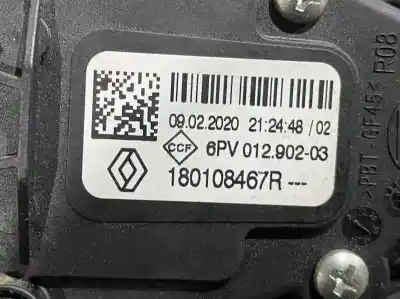 Second-hand car spare part potentiometer for dacia duster ii 1.5 blue dci d fap oem iam references 180108467r  180105057r