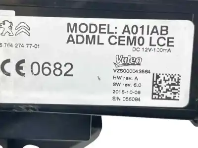 Second-hand car spare part ignition switch for citroen ds5 2.0 blue-hdi fap oem iam references 9676427477  