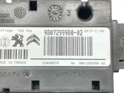 Second-hand car spare part electronic module for citroen ds5 2.0 blue-hdi fap oem iam references 9807299980  