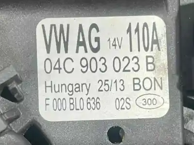Автозапчастина б/у генератор для seat mii (kf1) style посилання на oem iam 04c903023b  f000bl0636