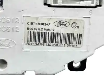 Pezzo di ricambio per auto di seconda mano controllo climatico per ford fiesta vi (cb1, ccn) 1.25 riferimenti oem iam c1bt18c812af  c1bt-18c812-af