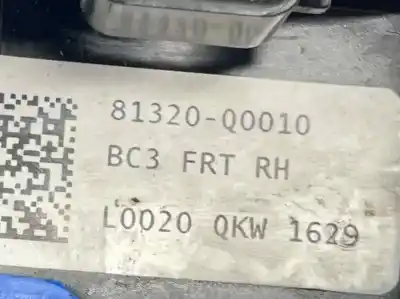 Автозапчастина б/у замок передній праві двері для hyundai bayon (bc3) 1.0 t-gdi посилання на oem iam 81320q0010  81320-q0010