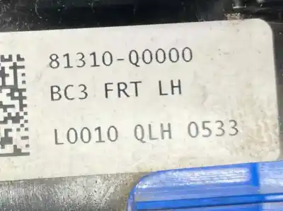 Автозапчастина б/у замок передніх дверей лівий для hyundai bayon (bc3) 1.0 t-gdi посилання на oem iam 81310q0000  81310-q0000