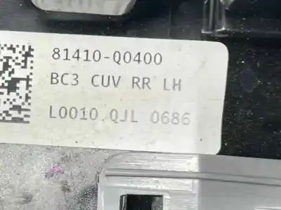 Автозапчастина б/у замок дверей заднього лівого для hyundai bayon (bc3) 1.0 t-gdi посилання на oem iam 81410q0400  81410-q0400