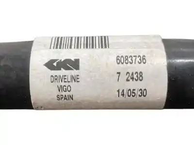 Second-hand car spare part front right transmission for opel corsa d 1.2 cat (a 12 xer / ldc) oem iam references 13248652 93169660 6083736